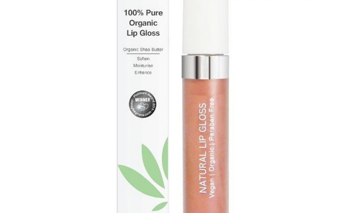 Organic Lip Gloss von PHB Ethical Beauty in der Nuance Tea Rose