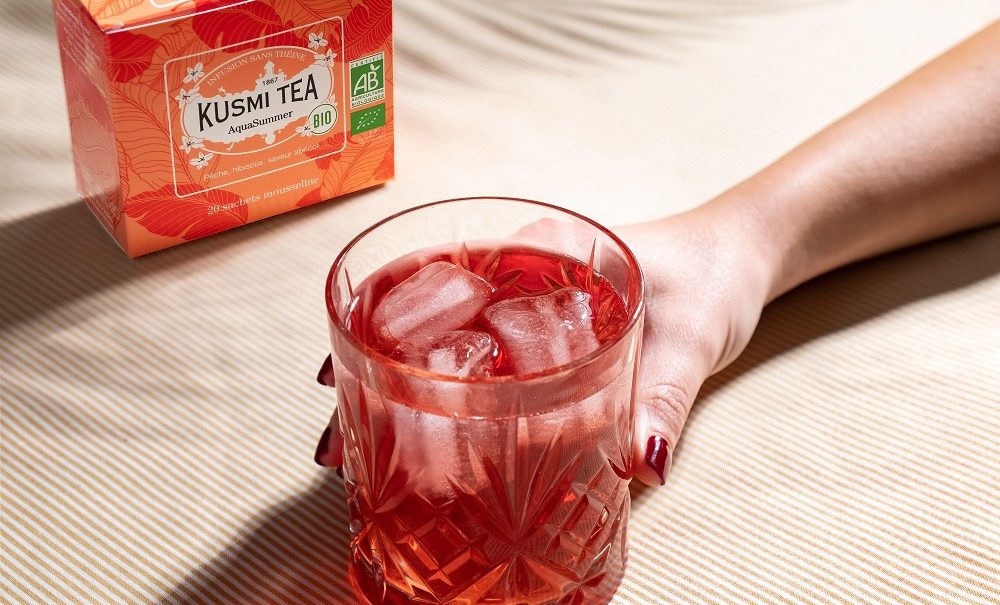 Der neue Aqua Summer Bio-Früchtetee von Kusmi Tea.