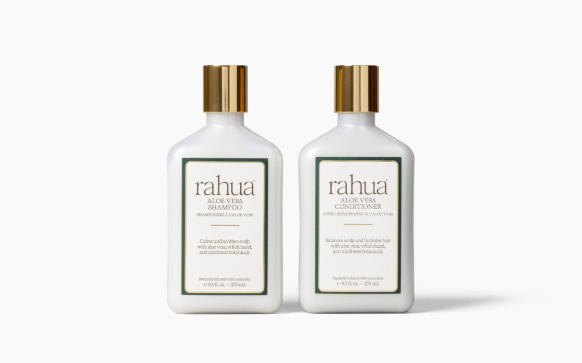 Das Aloe Vera Shampoo mit 275 ml liegt bei 38 Euro, der Conditioner mit 275 ml bei 40 Euro.